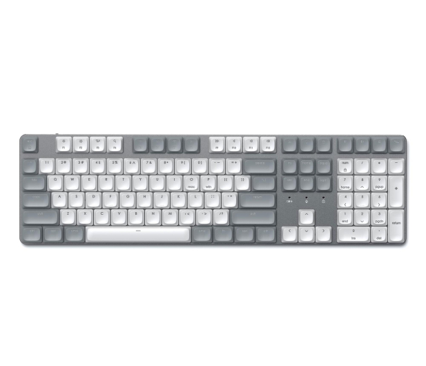 Satechi SM3 Slim Mechanical Backlit jasna z układem numerycznym - 1358271 - zdjęcie